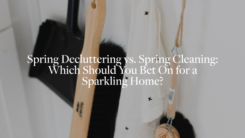 spring decluttering in olympia